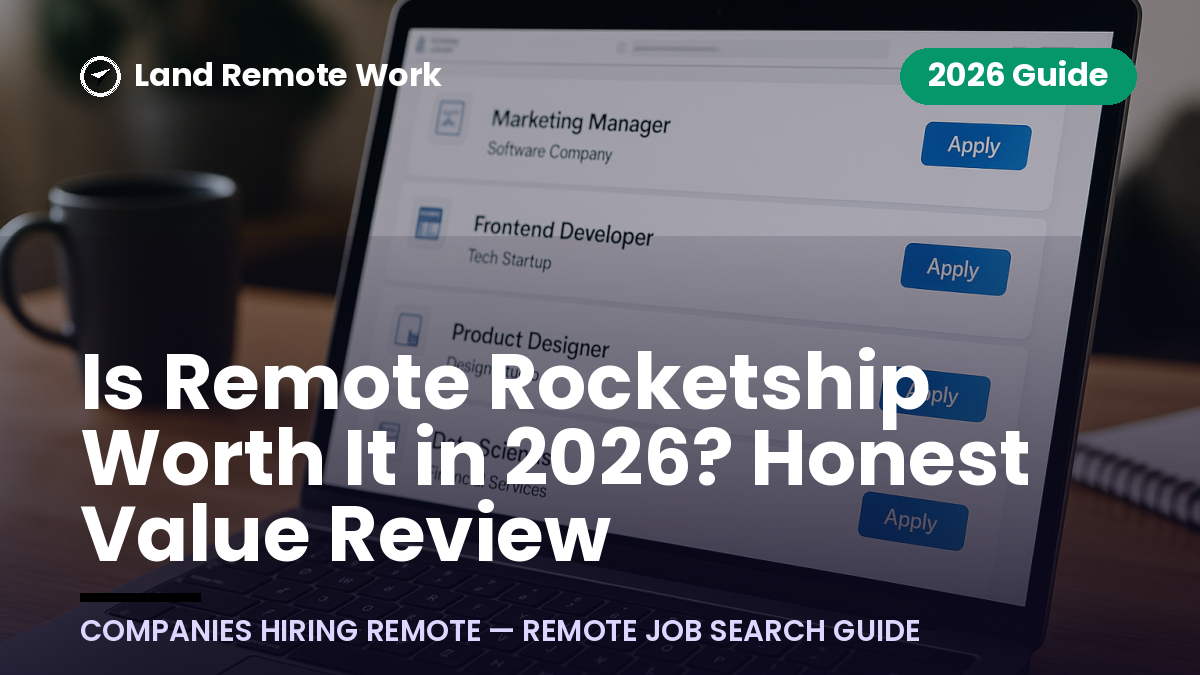 Is Remote Rocketship Worth It in 2026? Honest Value Review