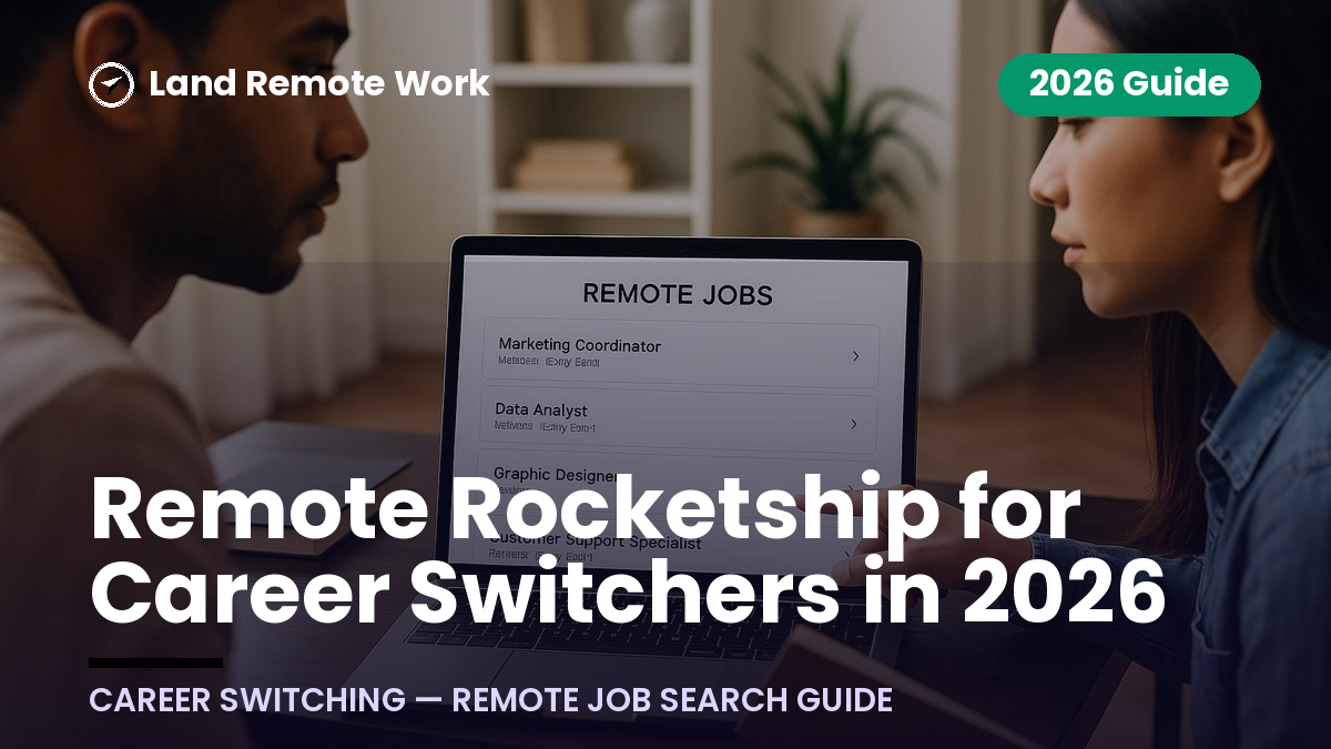 Remote Rocketship for Career Switchers in 2026