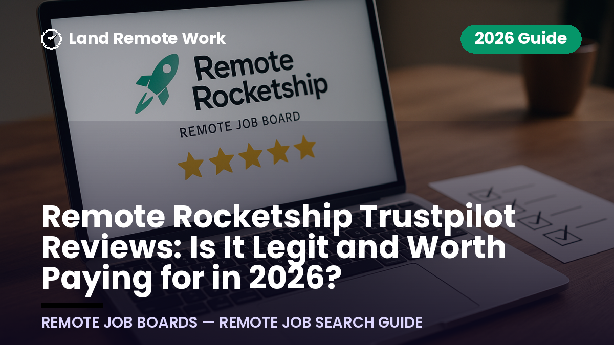 Remote Rocketship Trustpilot Reviews: Is It Legit and Worth Paying for in 2026?