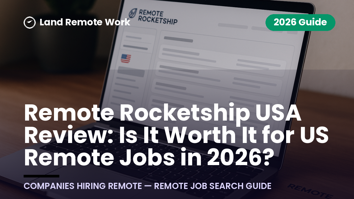 Remote Rocketship USA Review: Is It Worth It for US Remote Jobs in 2026?