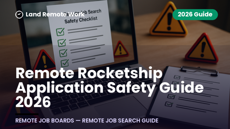 Remote Rocketship Application Safety Guide 2026